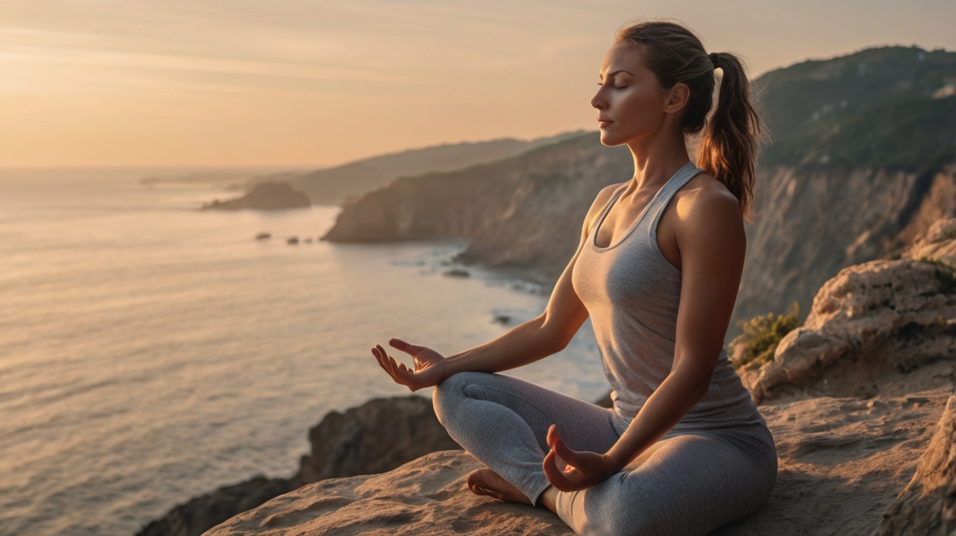 Pratique de yoga en pleine conscience